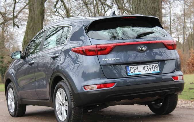 Kia Sportage cena 77999 przebieg: 114187, rok produkcji 2017 z Wałcz małe 781